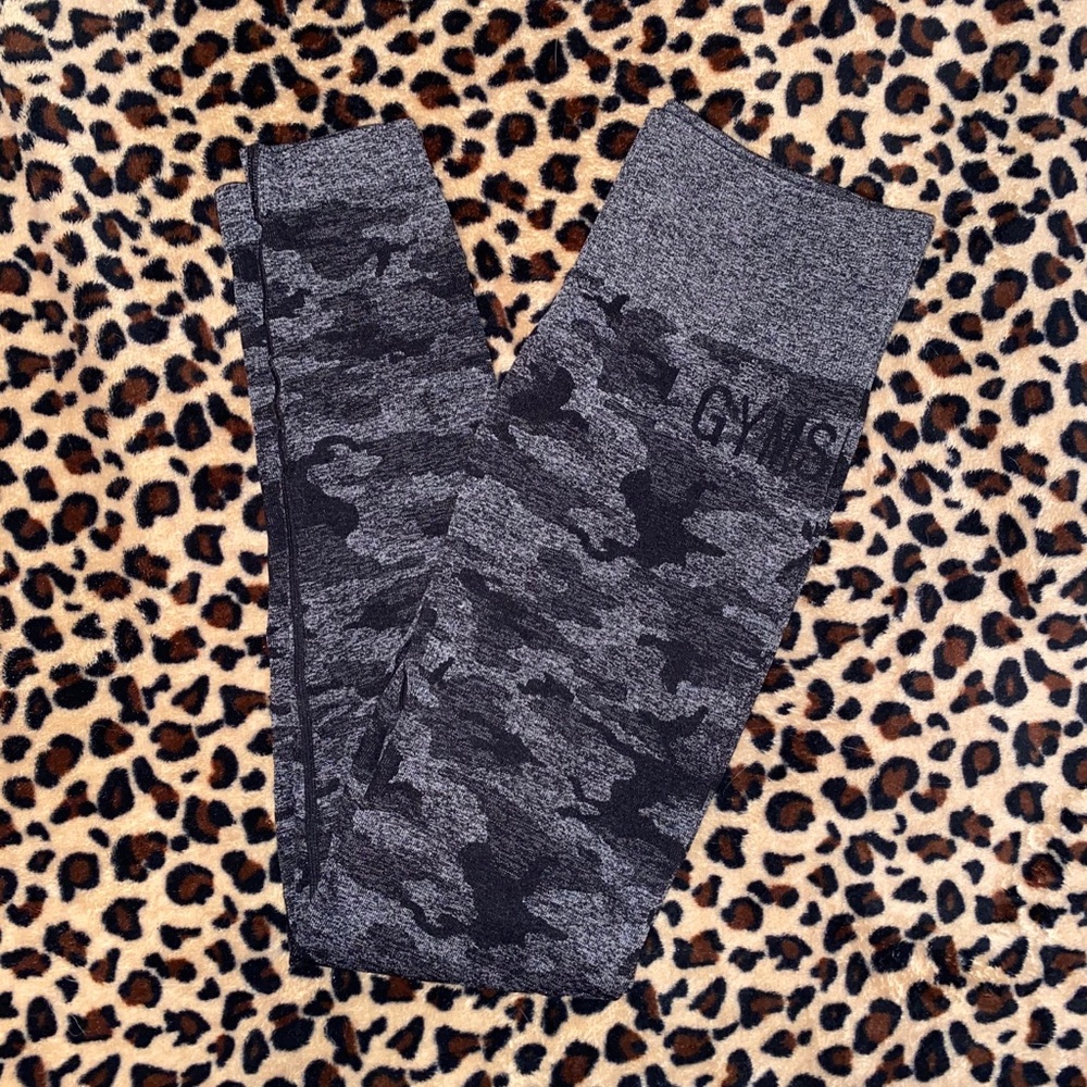 gymshark camo seamless leggings